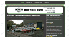 Desktop Screenshot of lakesvehiclecentre.co.uk